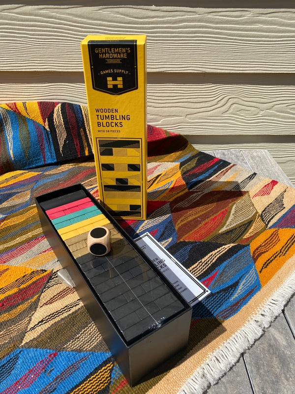 Wooden Tumbling Blocks Game