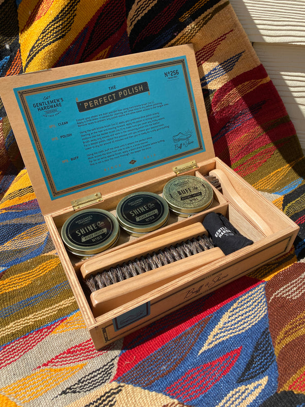Shoe Shine Cigar Box