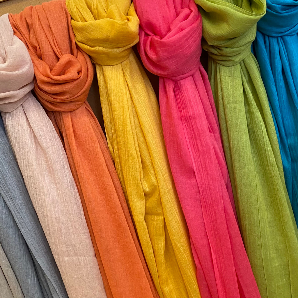 All season shawl scarves Various Colours