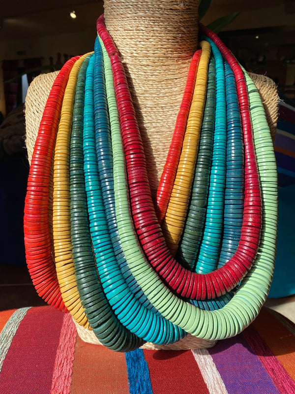 Long Cocoa shell Necklaces