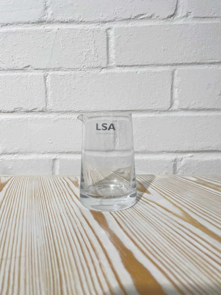 LSA Clear Glass Handleless Jug